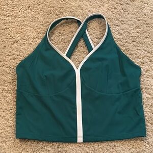 LSKD Kelly Green Halter Bralette (NWOT)